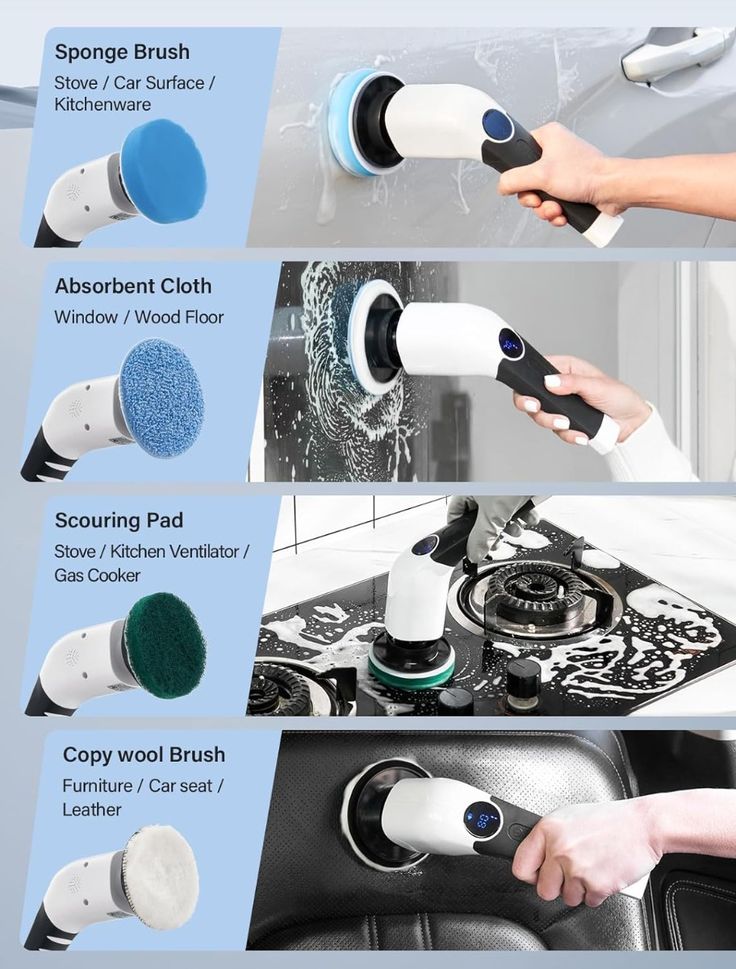 9 in 1 Electric Cleaning Brush