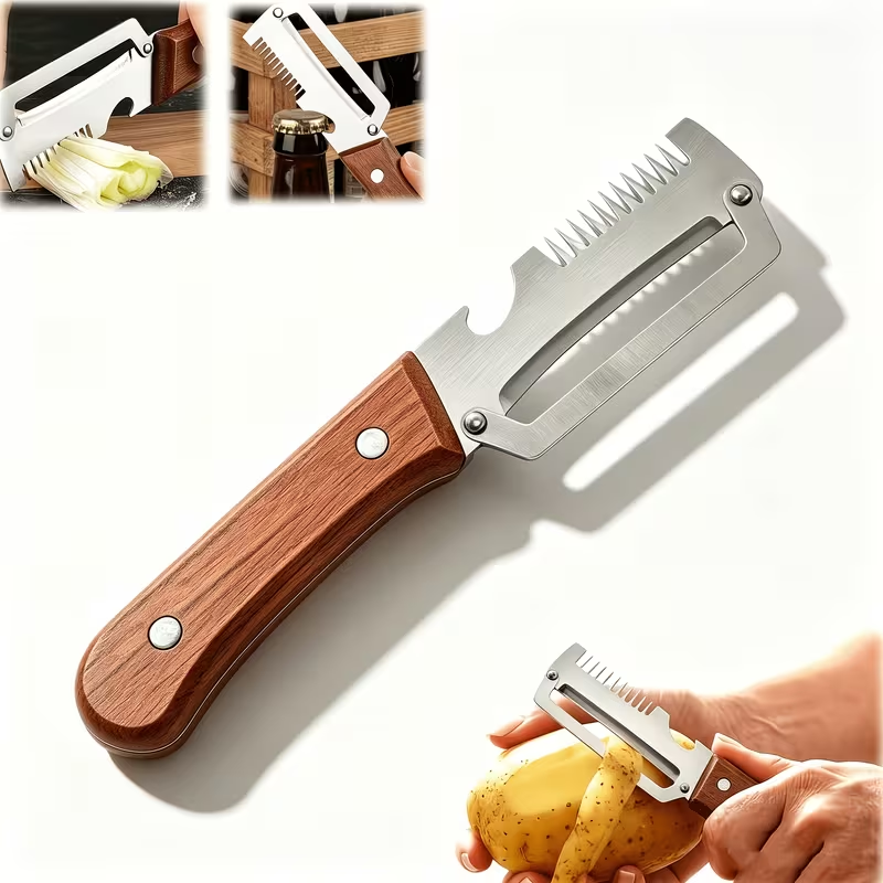Multi-Functional Vegetable Peeler for Kitchen